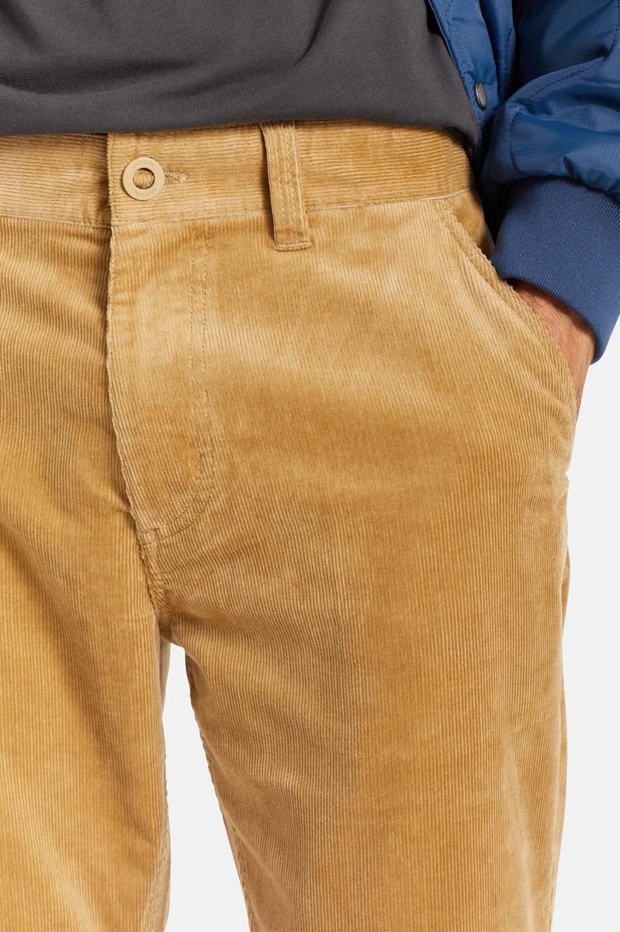 Brixton Choice Chino Regular ズボン メンズ カーキ | DMPRQ0416