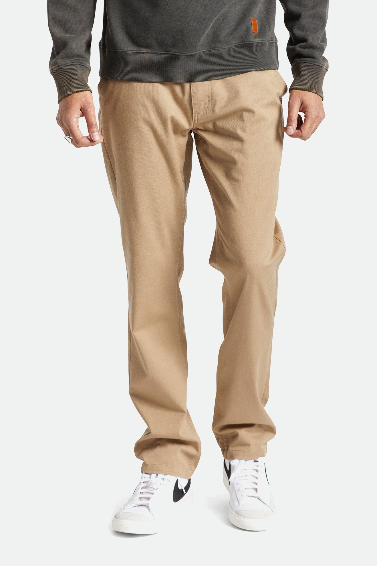 Brixton Choice Chino ズボン メンズ カーキ | NLCQK2890