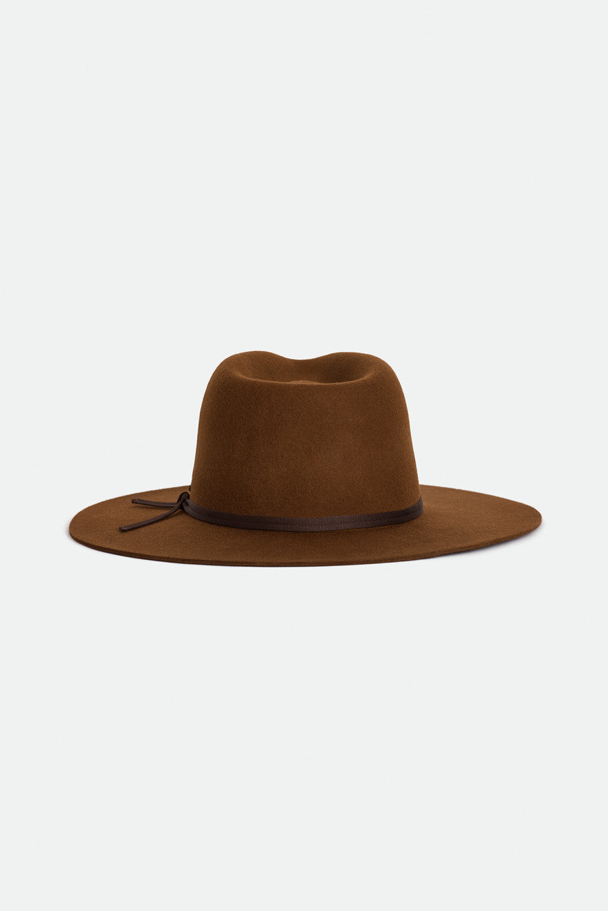 Brixton Cohen Cowboy Hat ハット レディース コー​​ヒー | QRPEO8096