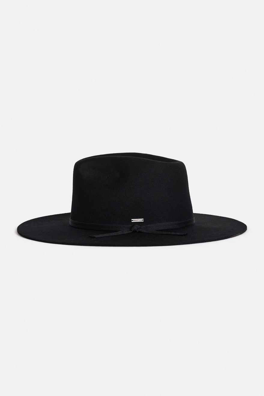 Brixton Cohen Cowboy Hat ハット レディース 黒 | BAFGY8961