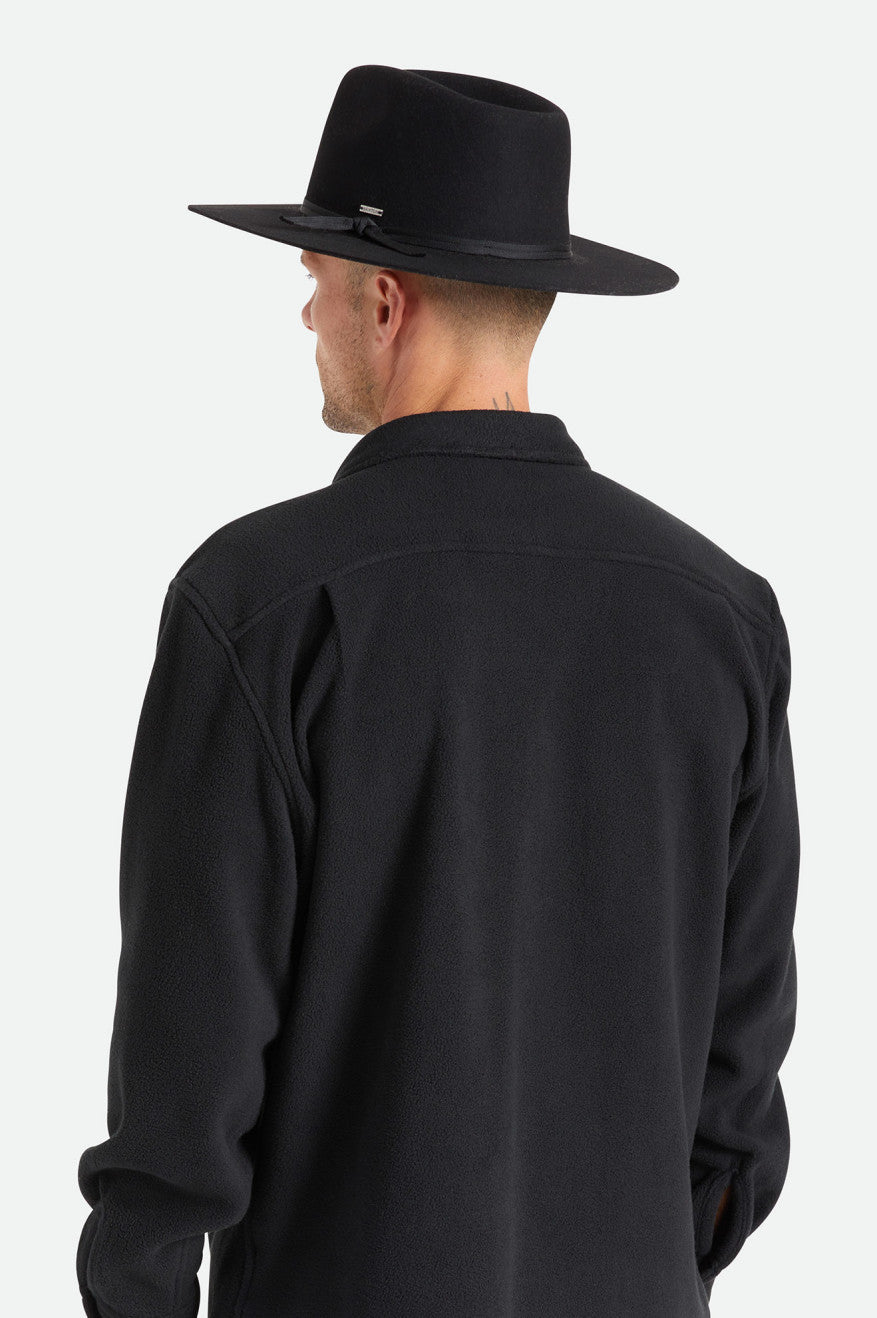 Brixton Cohen Cowboy Hat ハット レディース 黒 | BAFGY8961