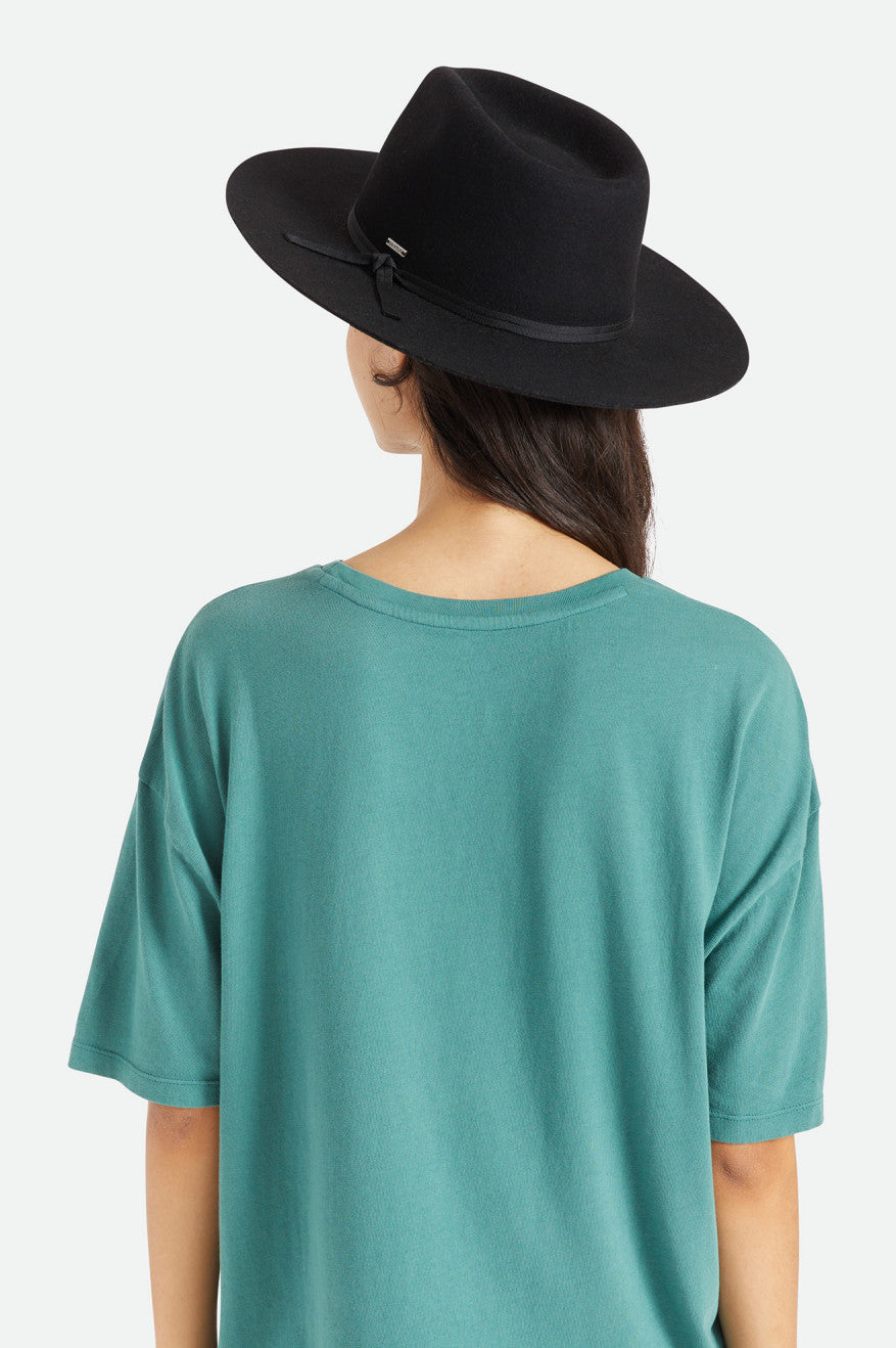 Brixton Cohen Cowboy Hat ハット レディース 黒 | BAFGY8961