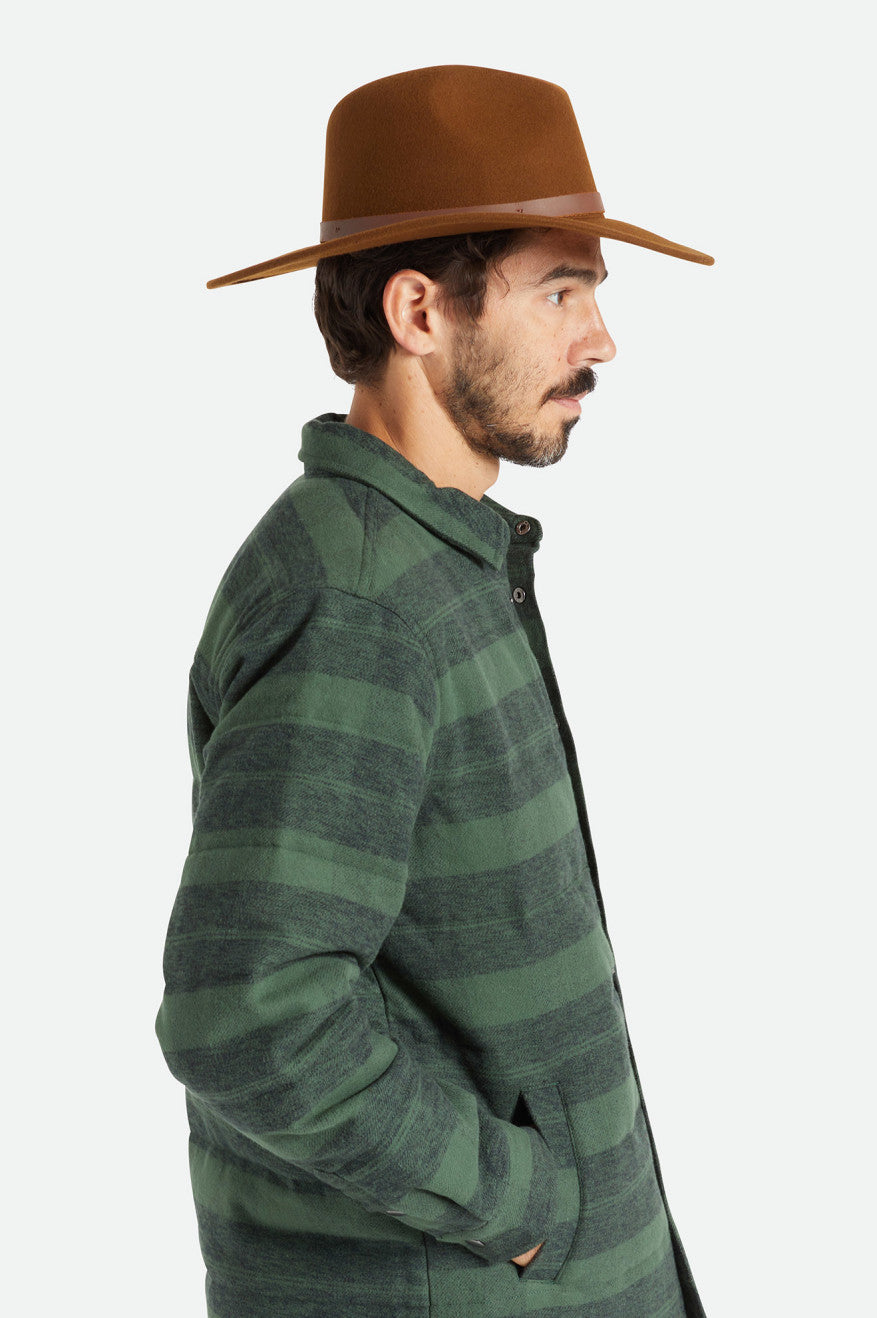 Brixton Field Proper Hat ハット レディース コー​​ヒー | VPFMG3064