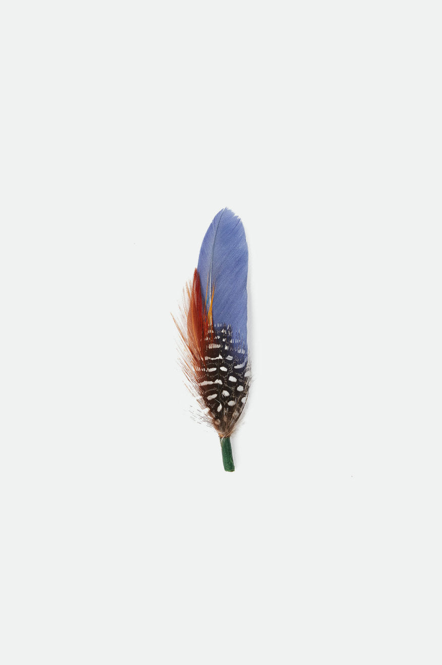 Brixton Frank Universal Hat Feather アクセサリー ユニセックす 青 | FZEWH9083