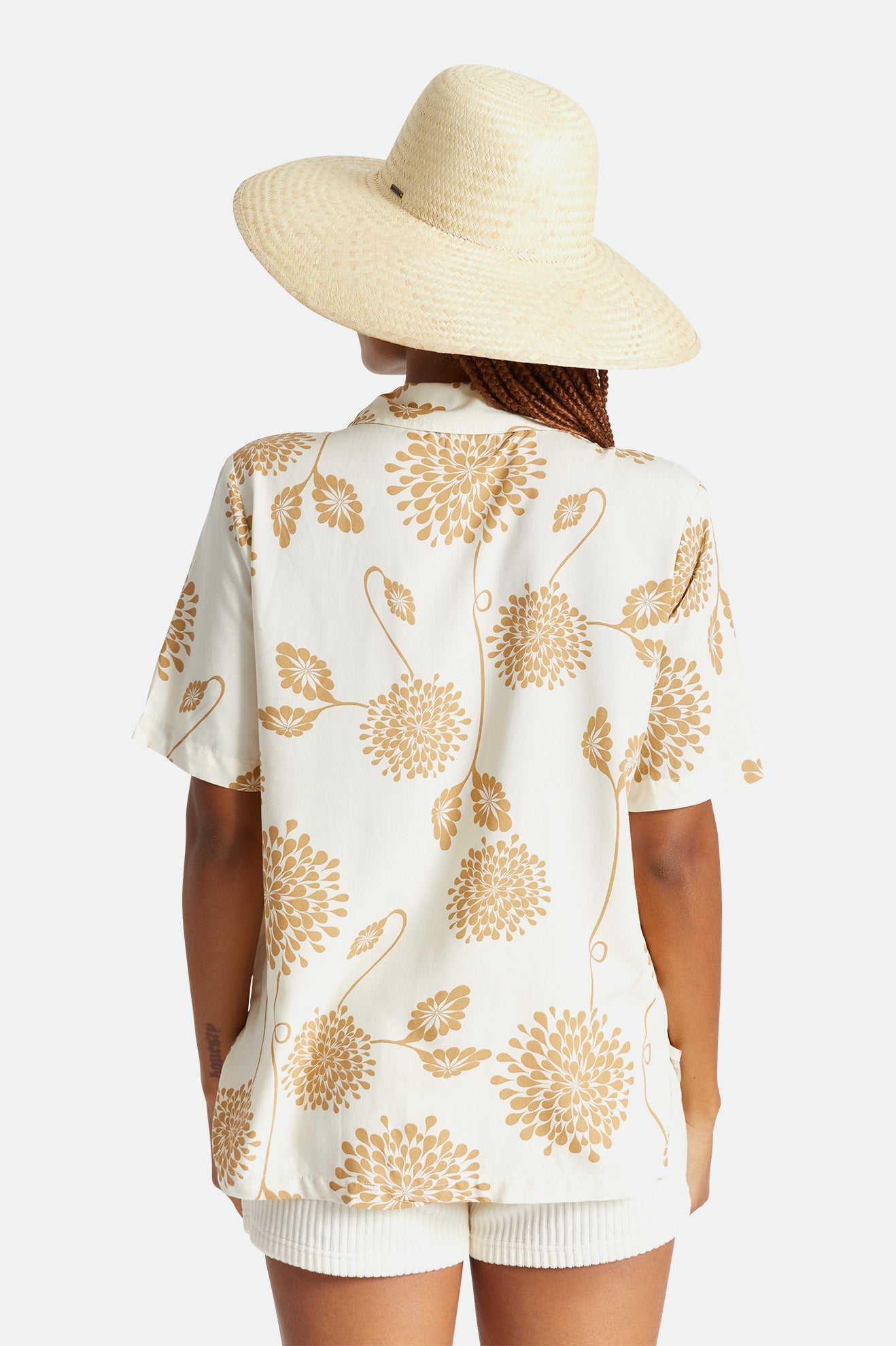 Brixton Janae Sun Hat ハット レディース ベージュ | RHJVA3915