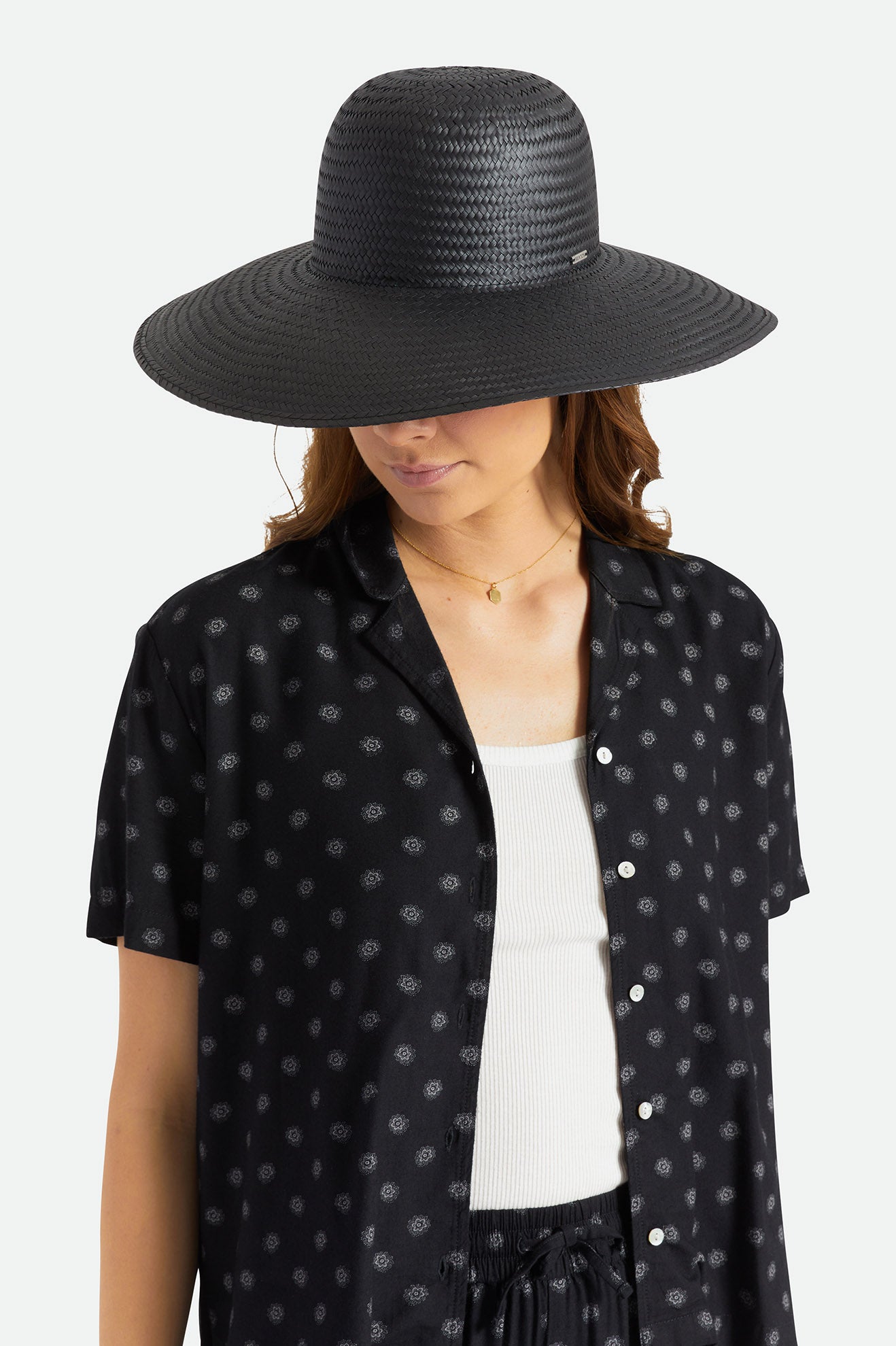 Brixton Janae Sun Hat ハット レディース 黒 | FTEIY1425