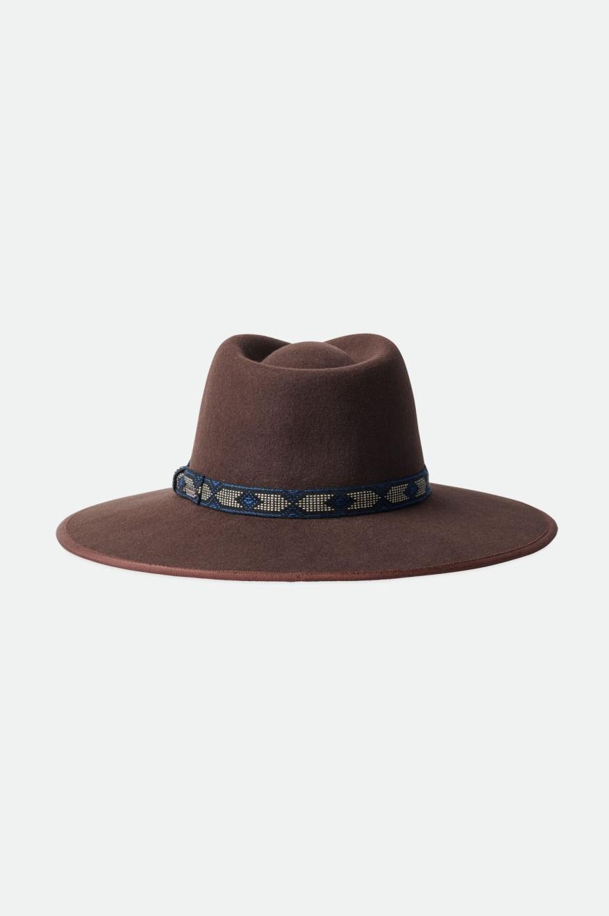 Brixton Jo Rancher Hat ハット レディース 深いブラウン | AXKJG4109