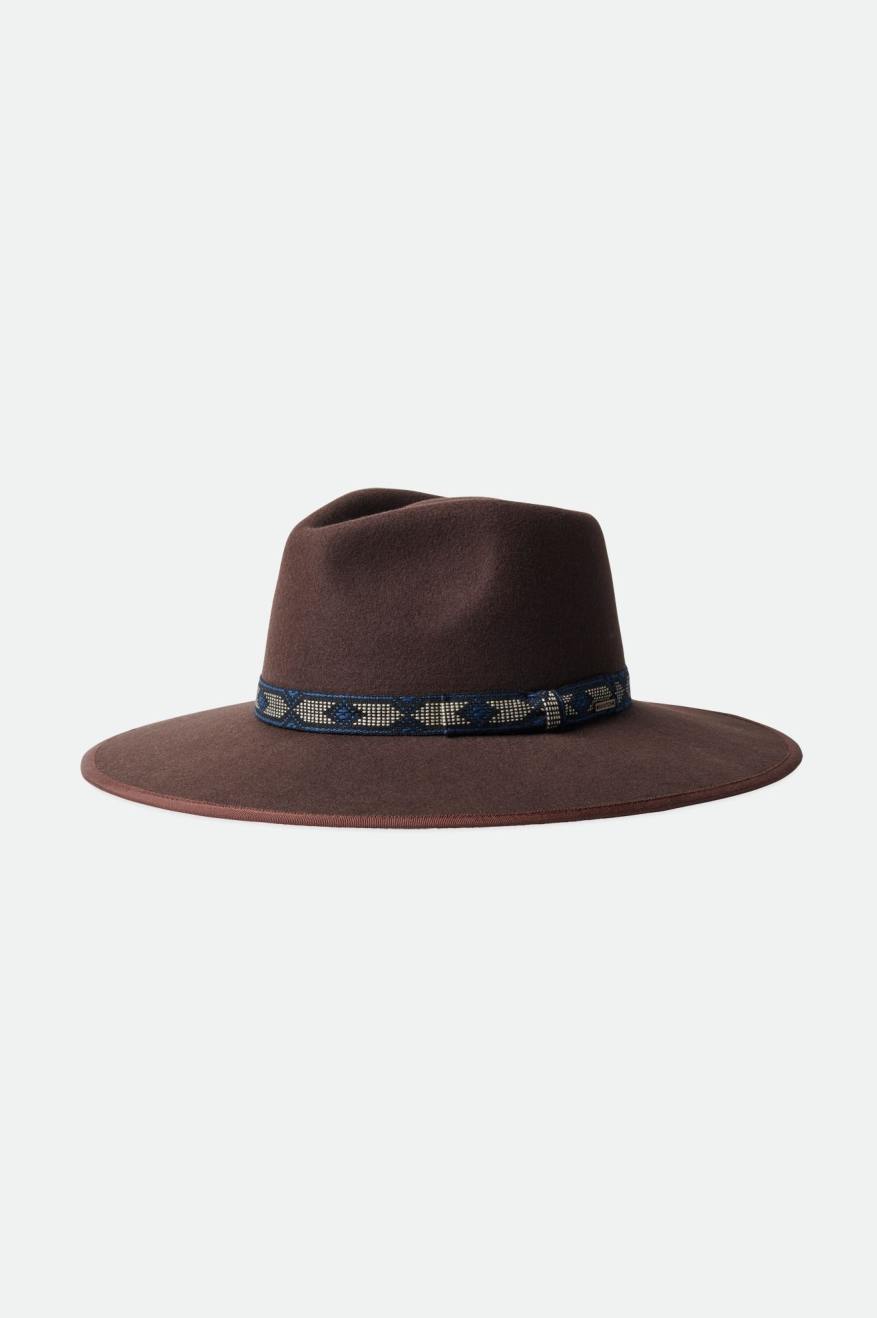 Brixton Jo Rancher Hat ハット レディース 深いブラウン | AXKJG4109