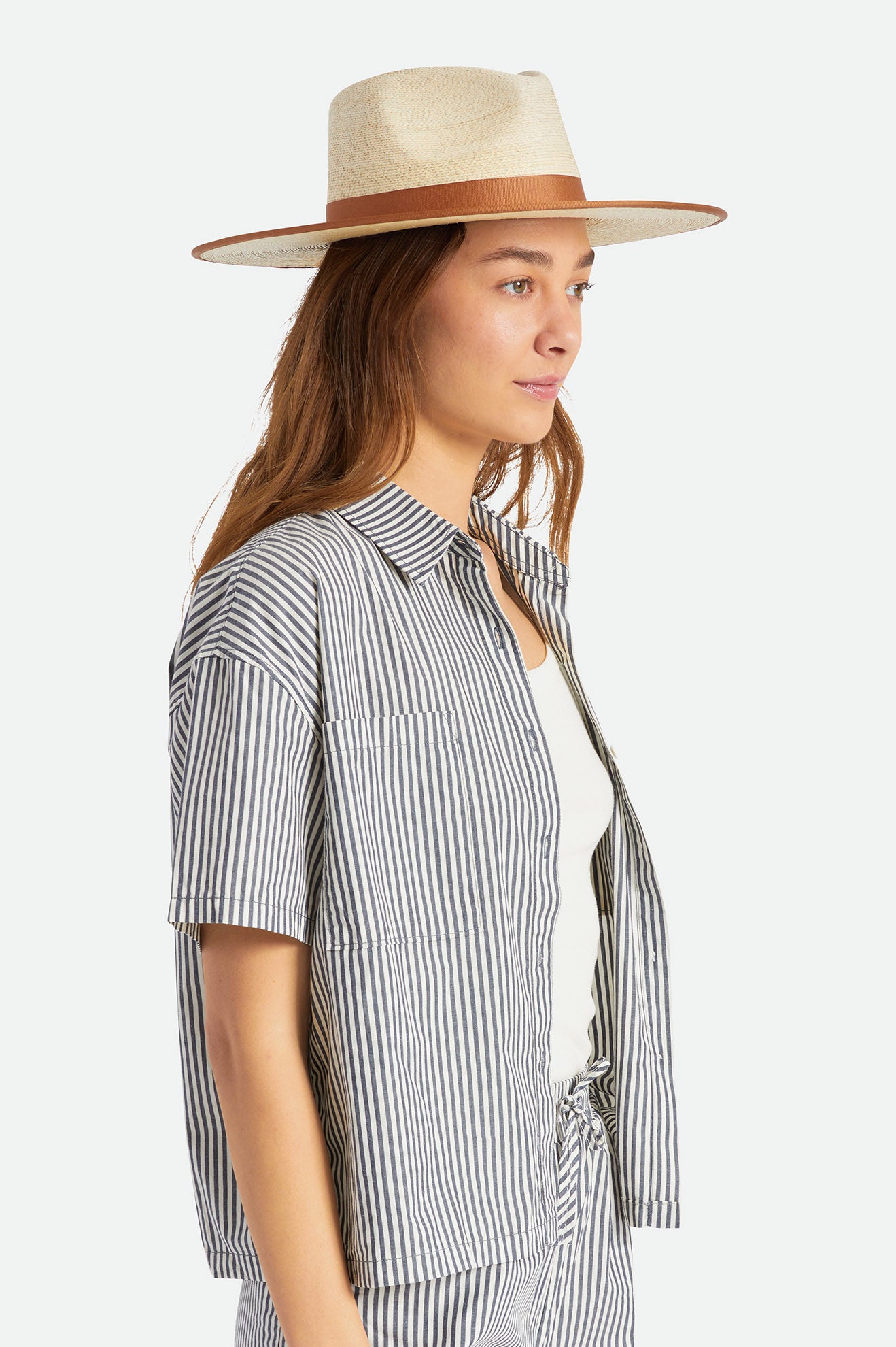 Brixton Jo Straw Rancher Hat ハット レディース ベージュ | GHYLA1283