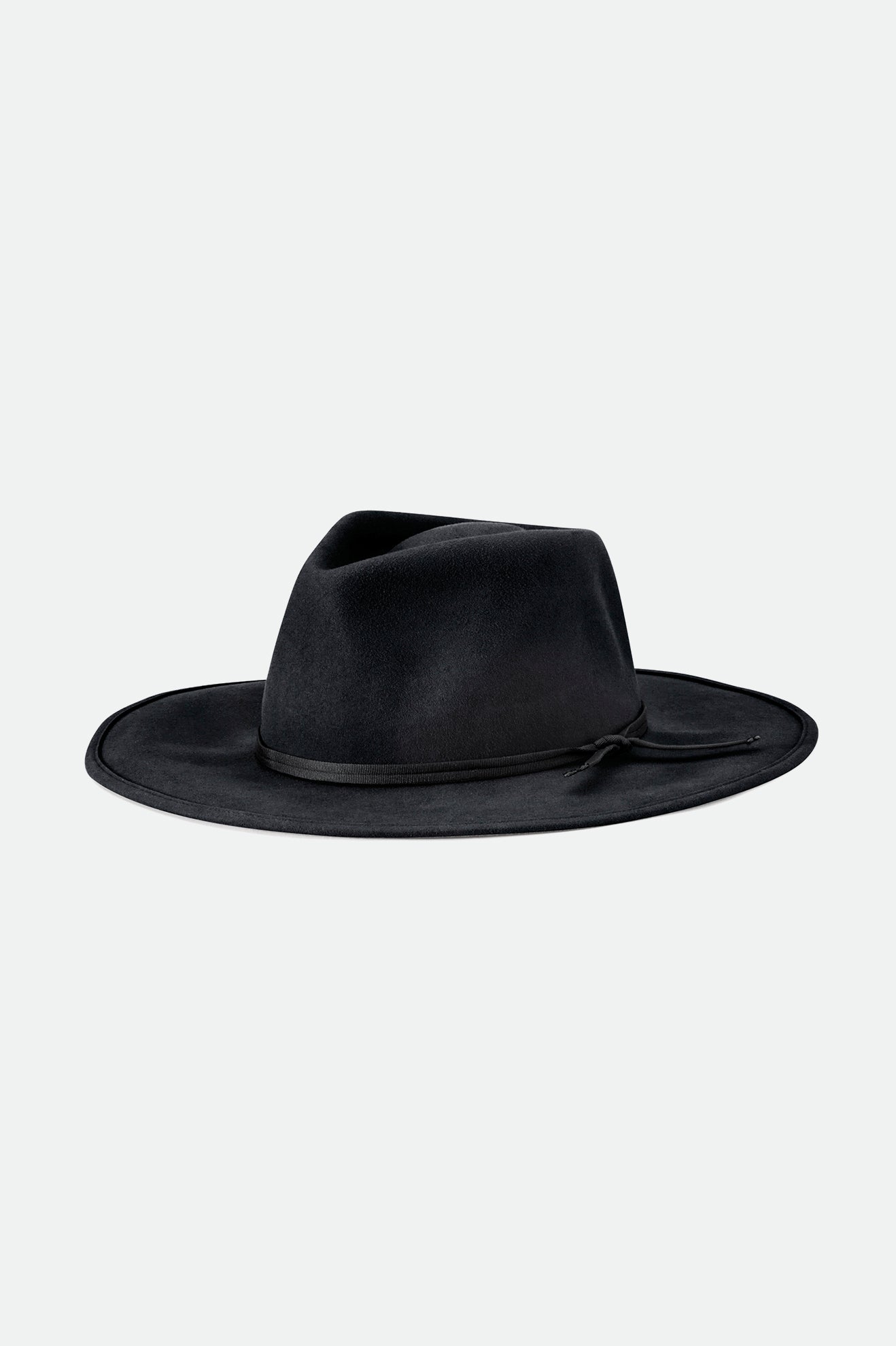 Brixton Joanna Felt Packable Hat ハット レディース 黒 | HXKDN3591