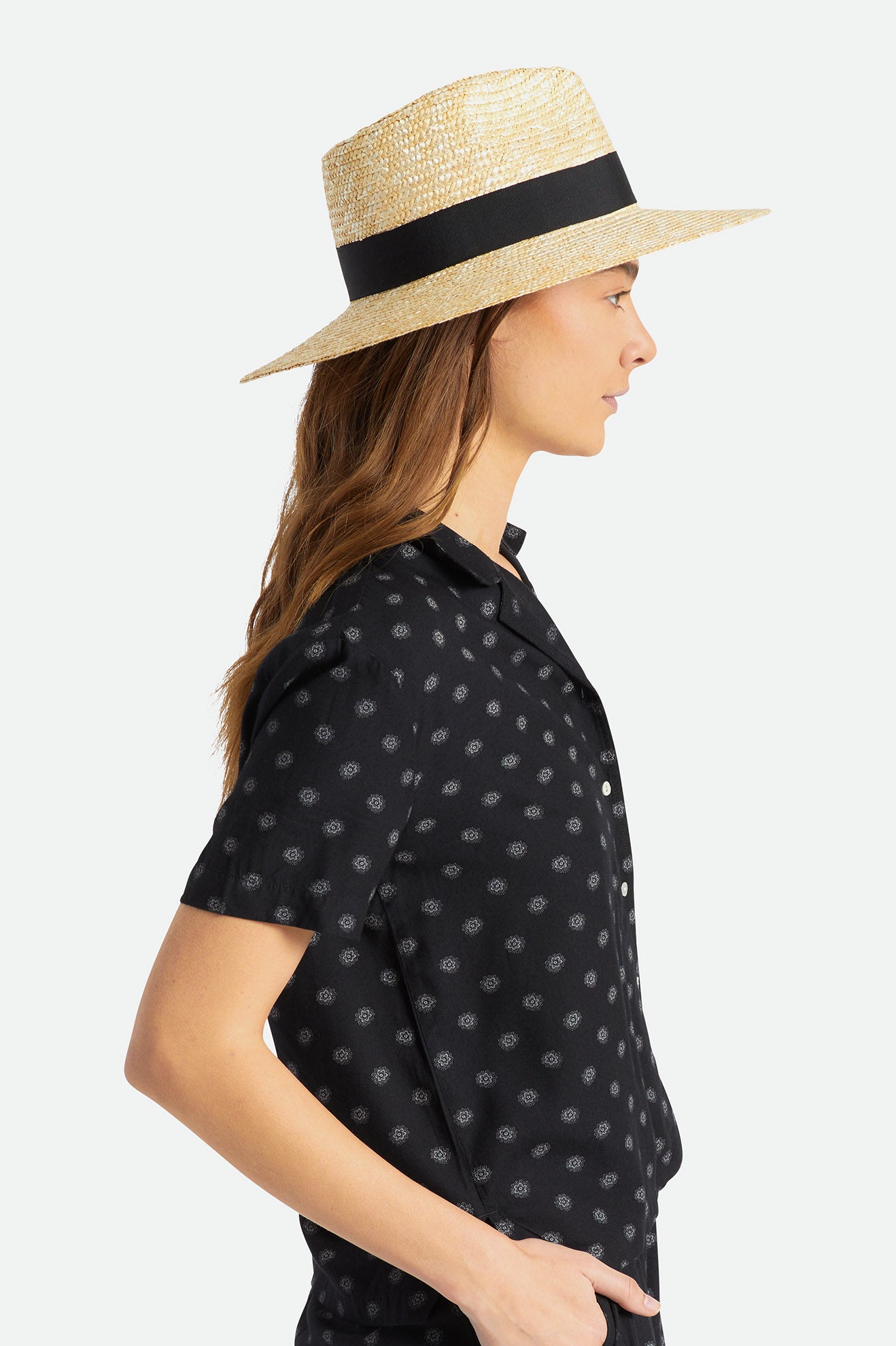 Brixton Joanna Hat フェドーラ レディース オレンジ | UITOB3716