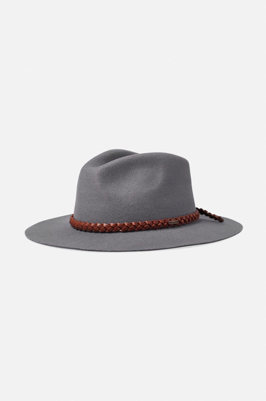 Brixton Messer Western Fedora フェドーラ レディース グレー | IMCTN1824