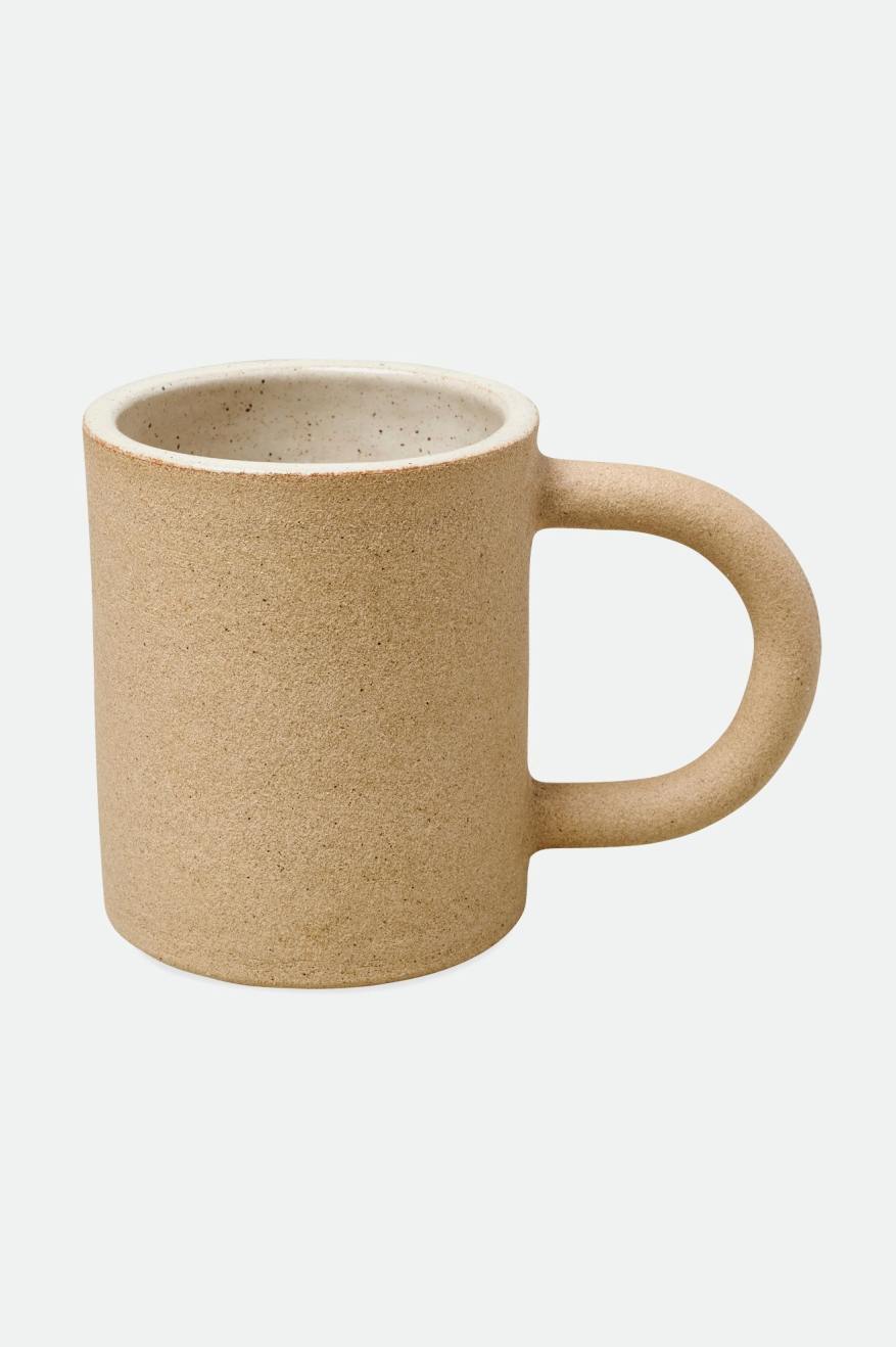 Brixton O-M Hand Crafted セラミック Mug アクセサリー ユニセックす ベージュ | AEKCP5193