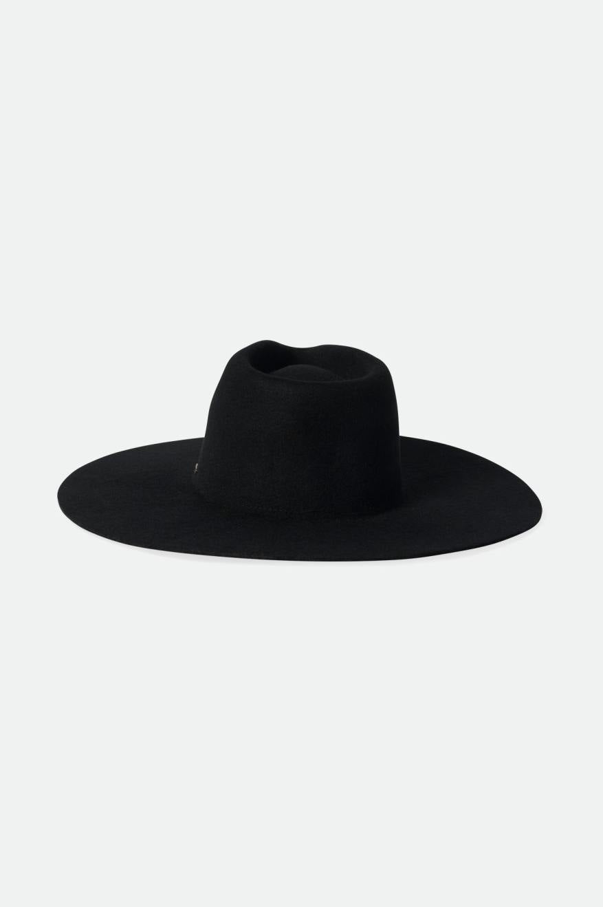 Brixton Primrose Felt Fedora フェドーラ レディース 黒 | KCMNY8572