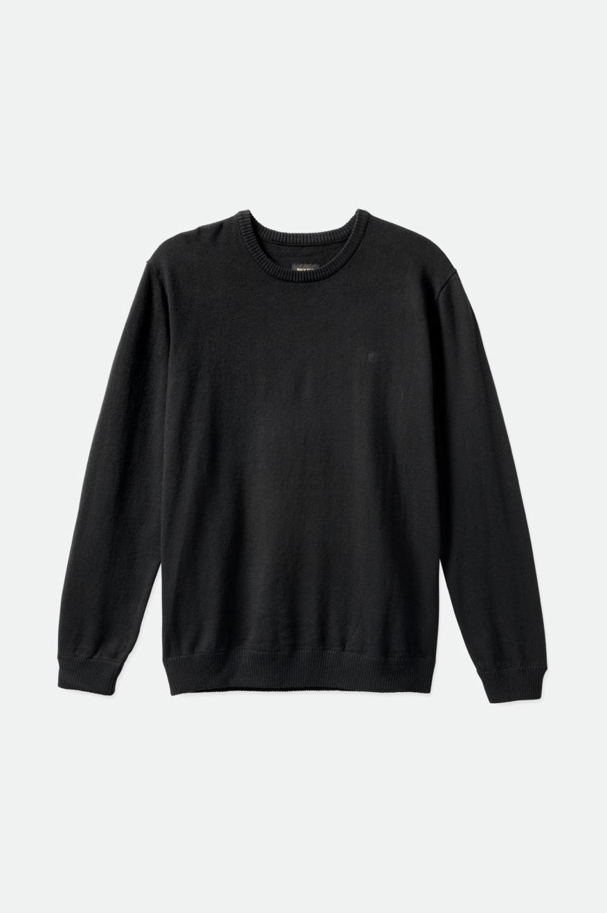 Brixton Reserve Cashmere Sweater ニットウェア メンズ 黒 | QCDLH9730