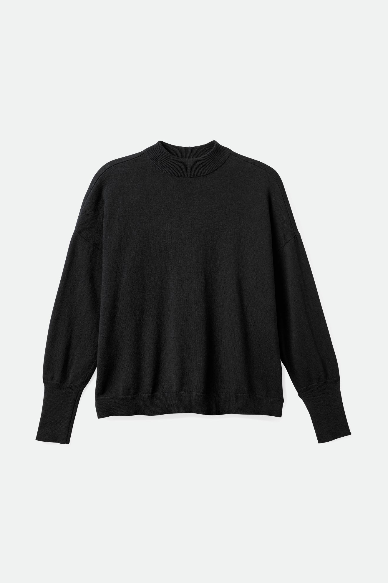 Brixton Reserve Oversized Cashmere Sweater トップス レディース 黒 | HKOJN0573