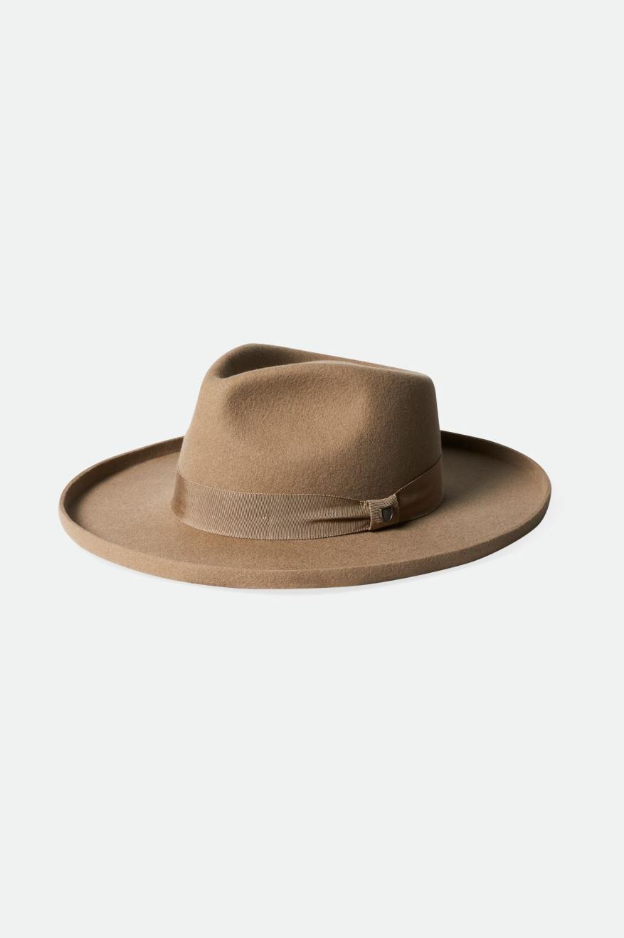 Brixton Victoria Felt Fedora フェドーラ レディース ブラウン | ALTDX1498