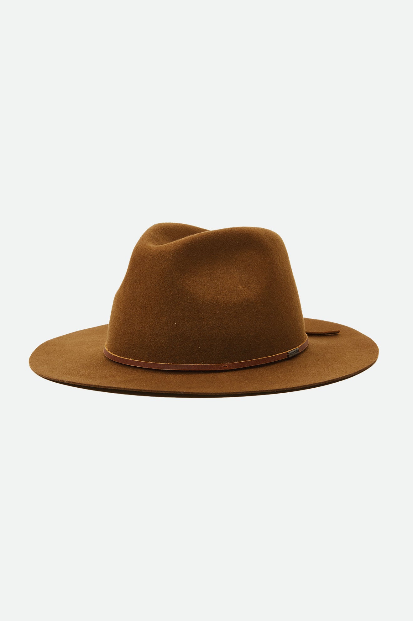 Brixton Wesley Packable Fedora フェドーラ レディース コー​​ヒー | BCLNI3184