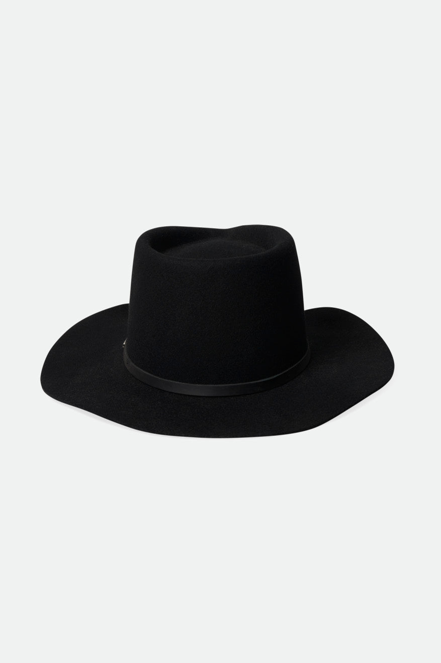 Brixton Whiskey River Cowboy Hat ハット レディース 黒 | QWAYU9438